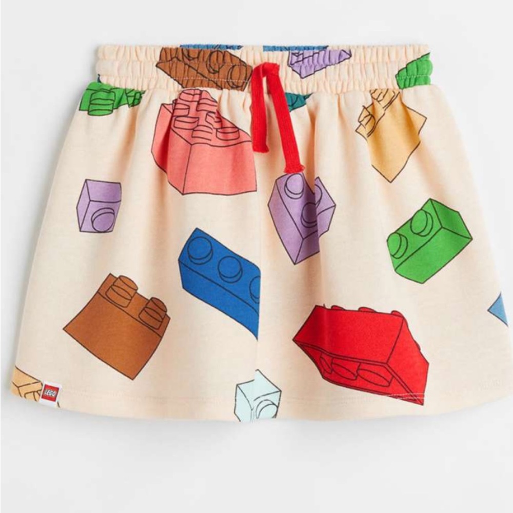 LEGO Kids Skirt with Colorful Brick Print
